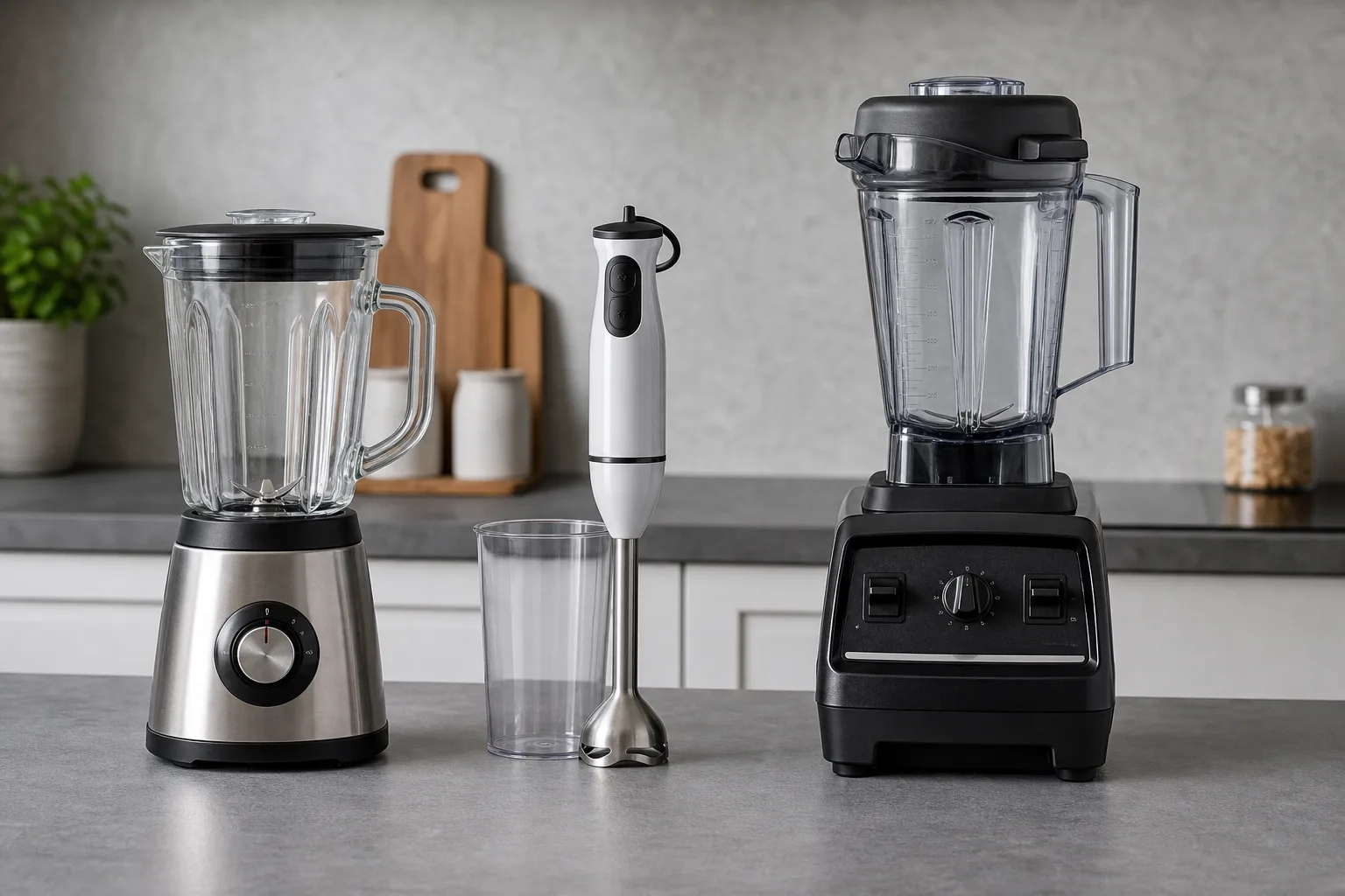 Mixerarten im Vergleich: Standmixer, Stabmixer und Hochleistungsmixer richtig auswaehlen
