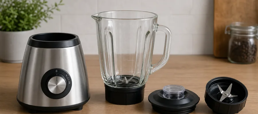 Schritt-fuer-Schritt Anleitung: Mixer korrekt zusammenbauen und bedienen